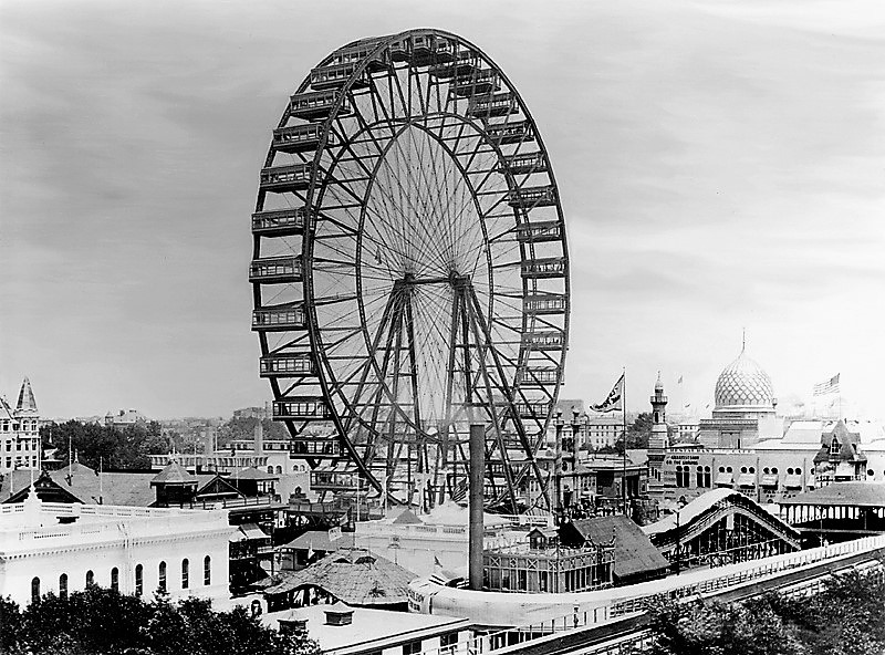 Къде през 1893 г. за пръв път е демонстрирано виенското колело