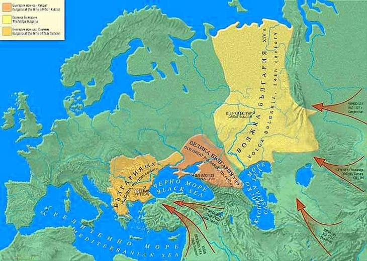 Българските държави преди 681 г.