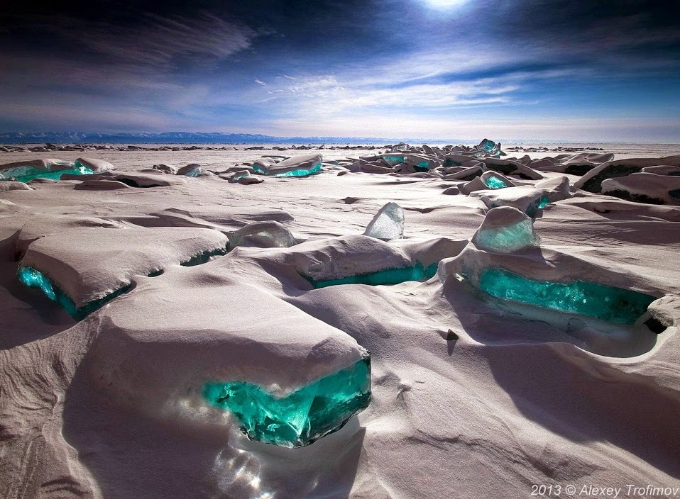 Turquoise Lake Baikal – Russia